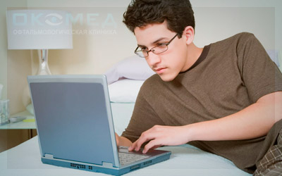 Завистимость от интернета у подростков и проблемы со зрением